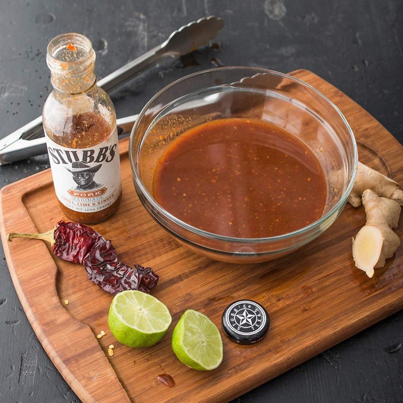 Stubb's Chiles, Lime & Ginger Pork Marinade, 12 oz