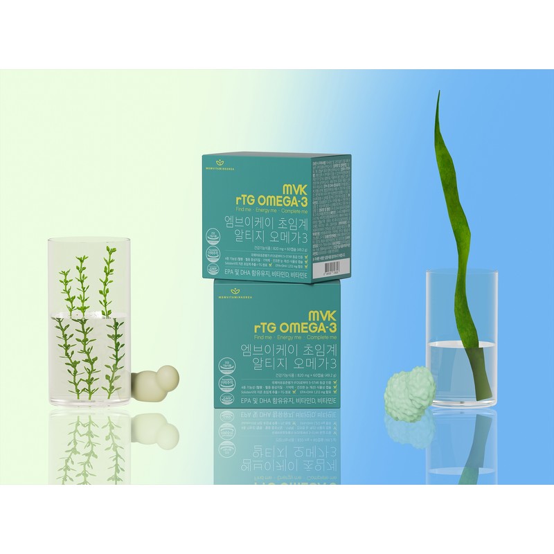 MSM Vitamin Korea MVK Supercritical Altige Omega-3 60 capsules Solutex