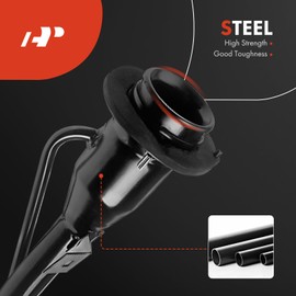 A-Premium Fuel Tank Filler Neck Pipe Hose Compatible with Ford Escort 1998-2003 & Mercury Tracer 1998-1999, L4 2.0L Petrol Sedan/Coupe, Replace# XS4Z9034BA