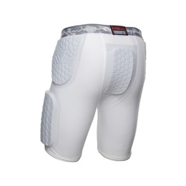 McDavid HEX Dual-Density Thudd Short, Dual-Density Pads for Thighs, HIPS & Tailbone, Helps Reduce Pulls & Fatigue, Moisture-Wicking Fabric, Adult Size