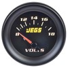 JEGS Voltmeter Gauge | 2-1/16” Diameter | Electrical | 8-18