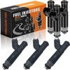 SHOCKENT FJ869 Inyectores de combustible mejorados compatibles con Ford F-150