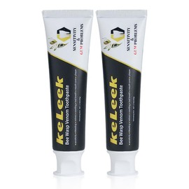 Bee Wasp Venom Whitening Toothpaste for Sensitive Teeth and Gums Problems -Bleeding Gums, Redness & Swelling Gums, Bad Breath, Mouth Sores,Plaque - Specification: 2pcs