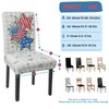 4th of July Chair Covers Set of 4 Independence Day