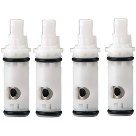MOEN 1224 Replacement Faucet Cartridge Kit Fits Most Double Handle Moen Faucets and Tub/Showers - 4 PACK