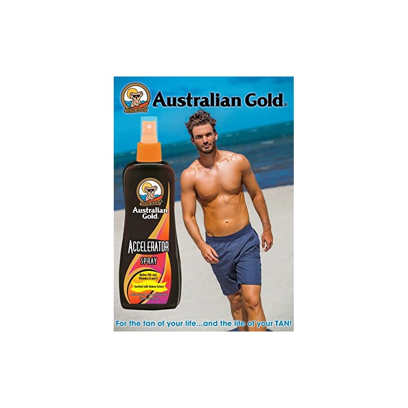 Australia Acelerador Oro Rocíe 250ml