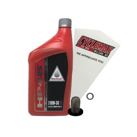Cyclemax Full Synthetic Oil Change Kit compatible with 2021-2025 Honda PCX