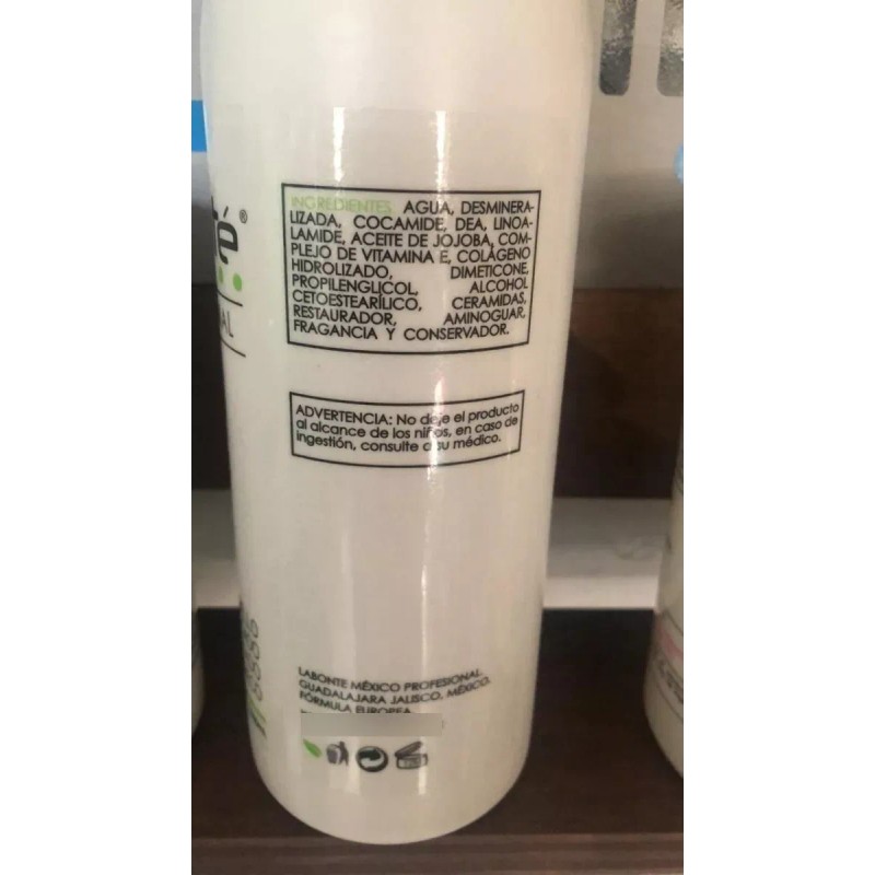 Labonté Keratina Labonté 1l + Shampoo Vitamina + Shampoo Keratina