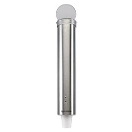 San Jamar Stainless Steel Small Pull-Type Water Cup Dispenser