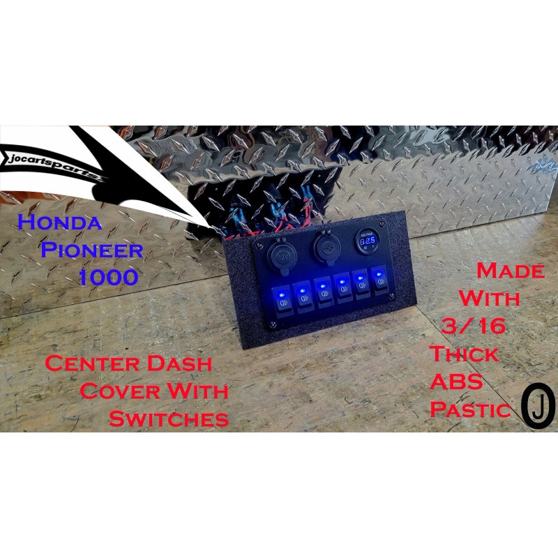 jocartsparts.com Honda Pioneer 700 ABS Plastic Dash Cover Plate With