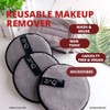 Reusable Makeup Remover Kit Microfiber Pads 4pc - Ultra Soft