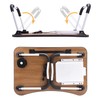 Slendor Lap Desk with Tablet Slot, Foldable Laptop Table with