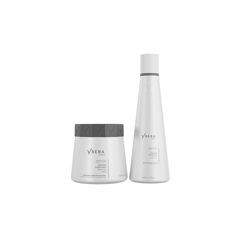 Kit Detox Healthy Fashion Gold Shampoo 500ml + Mascarilla 200gr