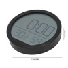 Indoor Thermometer Hygrometer Multifunction Thin Accurate Wall Mounted Digital Alarm
