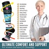 6 Pack Compression Socks Women and Men Circulation - Graduated
