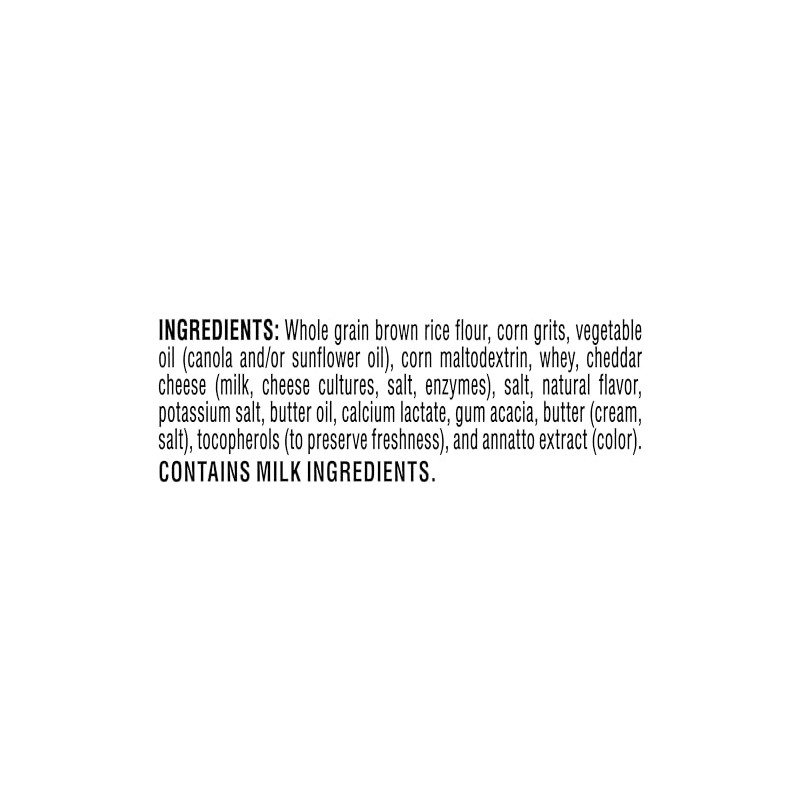 Quaker Rice Crisps, Gluten Free, Cheddar, 0.67 Oz, 30 Count