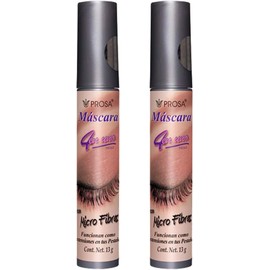 Prosa Rimel Prosa 4 en Uno Mascara Pestañas Microfibras 13g 2 Pieza
