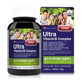Noble (Food) VITAMINB Complex high-content nutritional supplement for 3 months of ultra vitamin B / 울트라 비타민B 3개월분 VITAMINB 컴플렉스 고함량 영양제