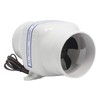 NovelBee 12V 270CFM Electric 4" in-Line Marine Bilge Air Blower