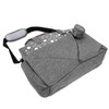 Diaper Bag Large Size Multi Pockets Gray Portable Diaper Tote