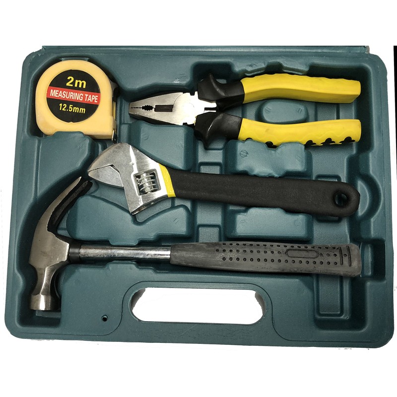 Humvee 16 Piece General Household Home Repair Tool Kit for