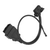 KLLJRFW OBD2 Bypass Cable OBD2 Cable Stable Connection Security Gate