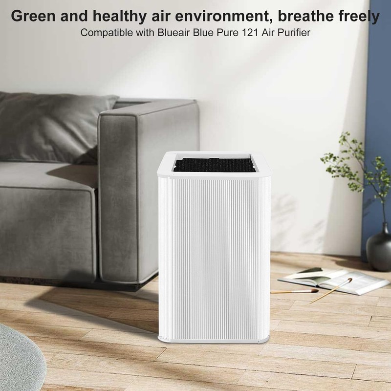 NXBHG Blue 121 Filter Replacement for Blueair 121, Foldable H13