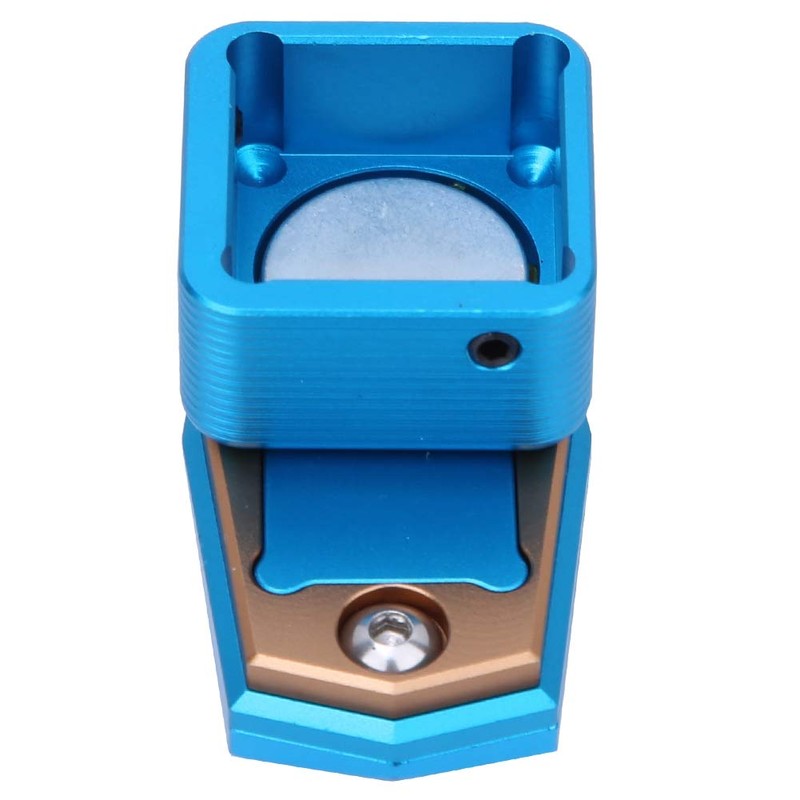 Mini Billiard Chalk Holder, Portable Magnetic Snooker Chalk Box Aluminum