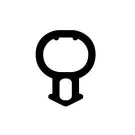 uPVC Window & Door Gasket Seal Double Glazing Bubble Rubber Repair Draught Seal B010 Black (Per Metre)