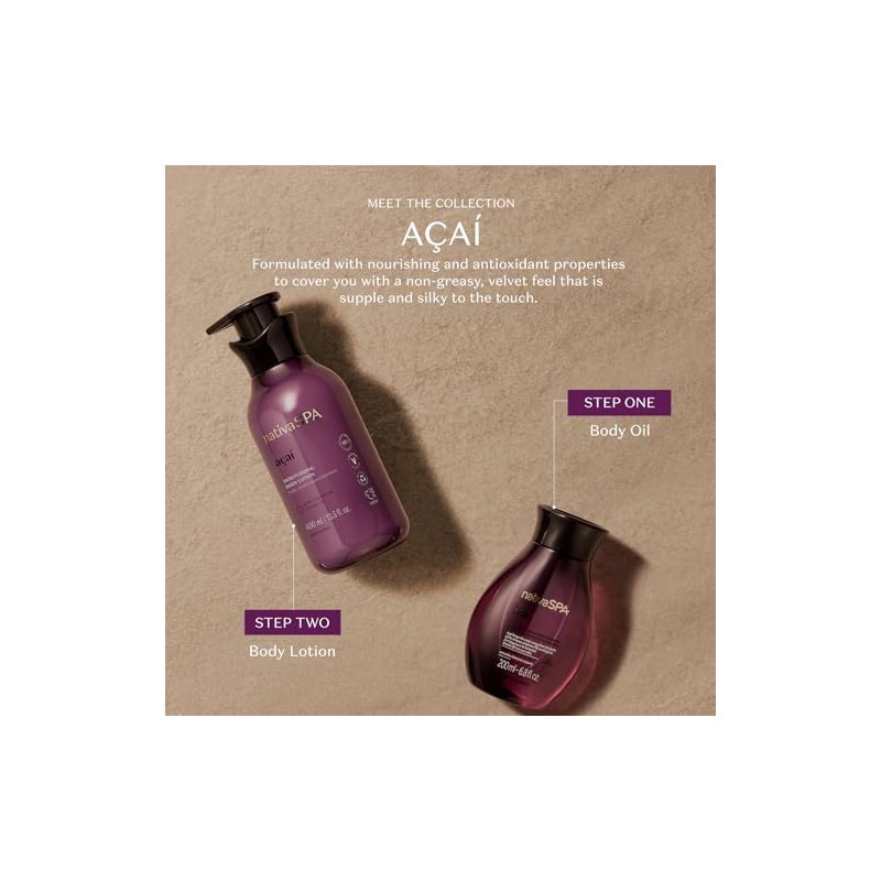 NATIVA SPA O BOTICÁRIO Aceite corporal hidratante Nativa Spa Açaí