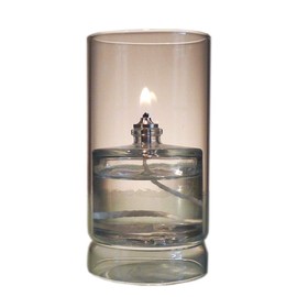 Firefly Ethereal Clear Borosilicate Glass Oil Lamp for Fine Dining & Restaurants