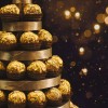 Ferrero Rocher Fine Hazelnut Chocolates, 48 Count Chocolate Gift Box,