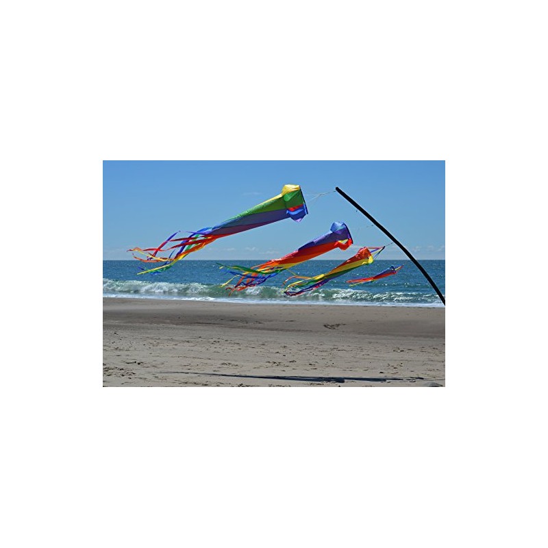 In the Breeze Rainbow Spinsock, 96-Inch