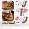 Bread Knife for Homemade Bread,Sourdough bread knife,15.7" Bread slicer for
