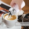 Aelga 12 OZ Glass Sugar Dispenser with Pour Spout, Weighted