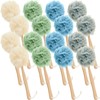 LemonRoad 16 Pcs Large Bath Body Back Brush Loofah on