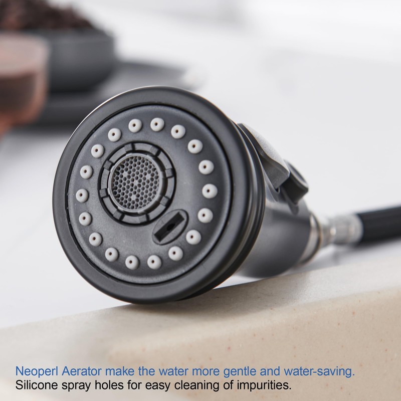 Kitchen Faucet Spray Head Replacement - Pull Down Faucet Sprayer