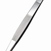 BinaryABC Stainless Steel Straight and Curved Nippers Tweezers Feeding Tongs