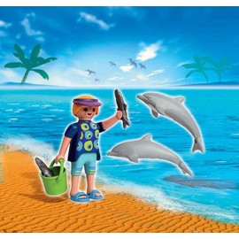 Playmobil - 5876 Duo Pack Dolphin Trainer with Dolphins