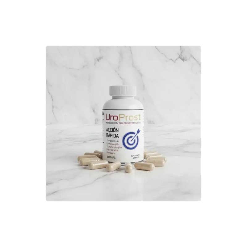 2 Pack Uroprost Suplemento Alimenticio Próstata 100 Caps