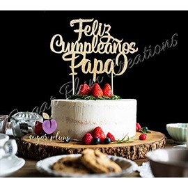 Feliz Cumpleaños - Decoración para tarta de papá