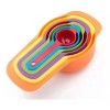 MICUCH Tazas Cucharas Medidoras 6 Piezas Cocina Diferentes Colores