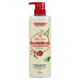 Old Spice GentleMan's Collection Exfoliating Body Wash, Sandalwood & Aloe Vera, 18 oz