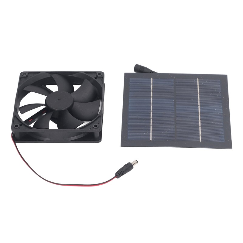 Solar Panel Fan Kit 20W IP65 Waterproof for Outside Small