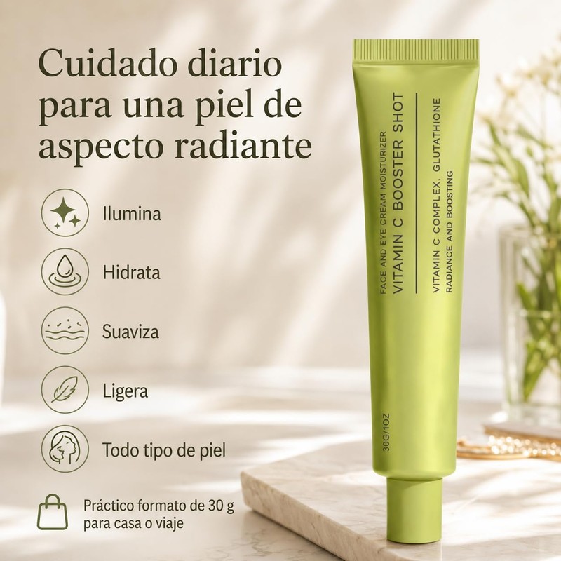 Sérum Facial Booster Shot de Vitamina C con Glutatión y
