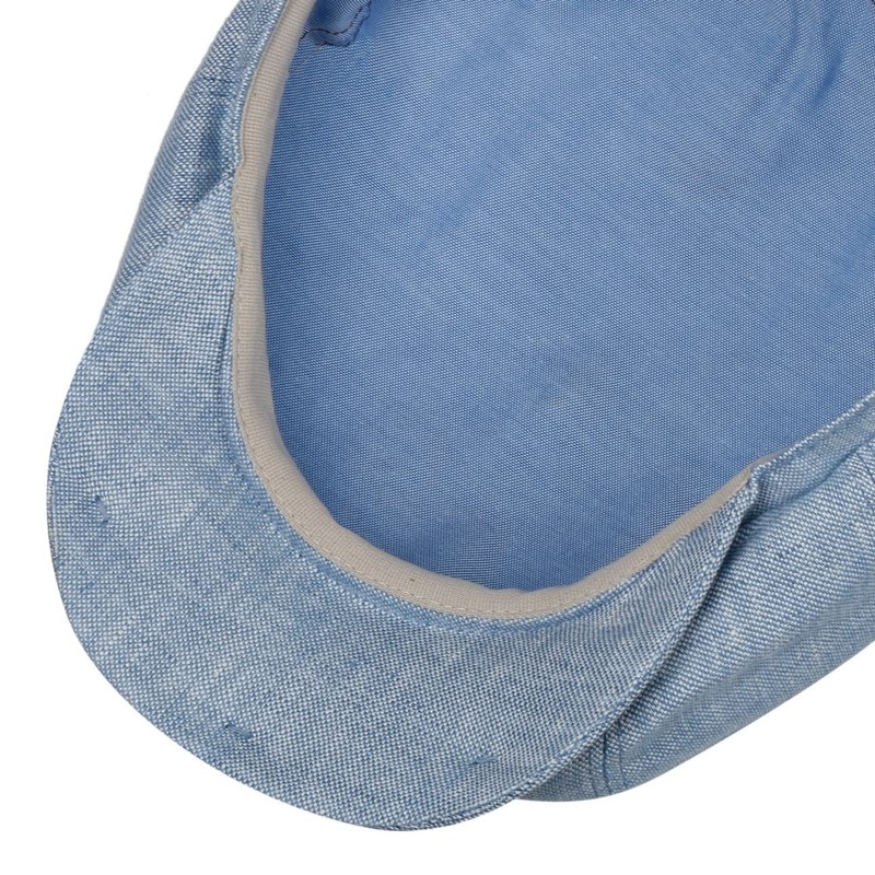 Stetson Hatteras Classic Linen Flat Cap Women/Men (55-62 cm) -