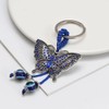 MyfavoriteK Butterfly Evil Eye Keychain Good Luck Charms Evil Eye