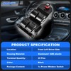 JALIAMTE Master Power Window Switch Front Driver Side Compatible with