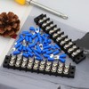 Terminal Block,2 Pack 10 Circuits 20-30A 200v-450v Dual Row Screw