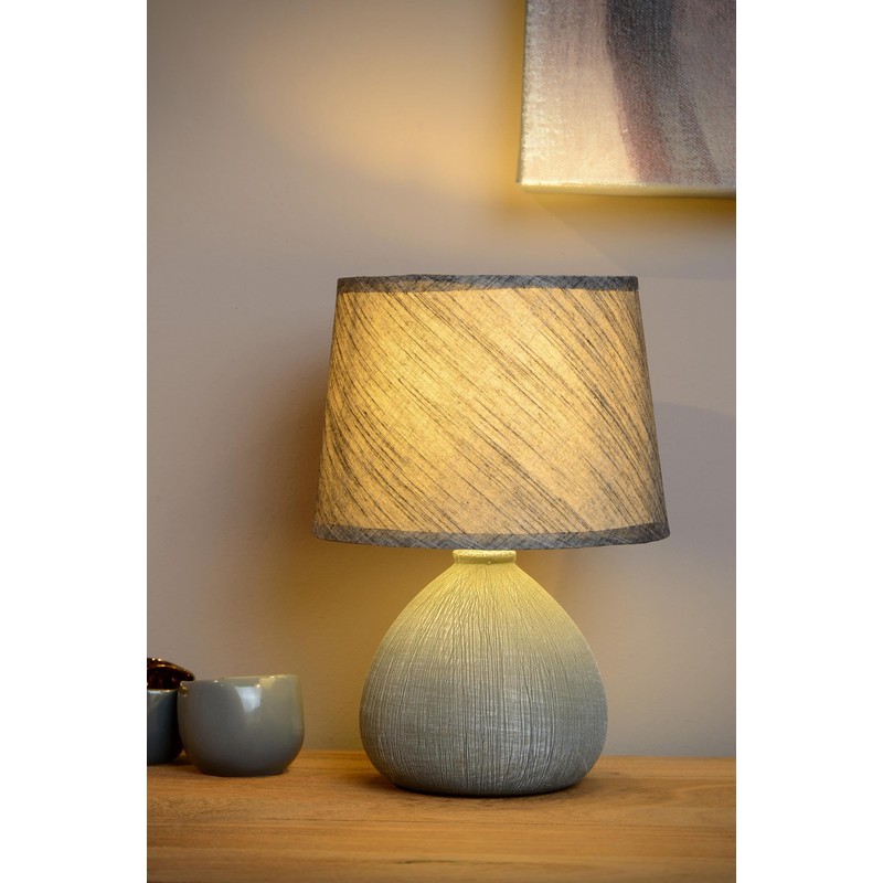 Lucide RAMZI - Table Lamp - Grey